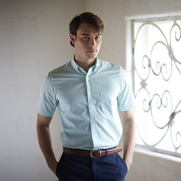 are short sleeve dress shirts business casual How to Wear a Short Sleeve Shirt for Men