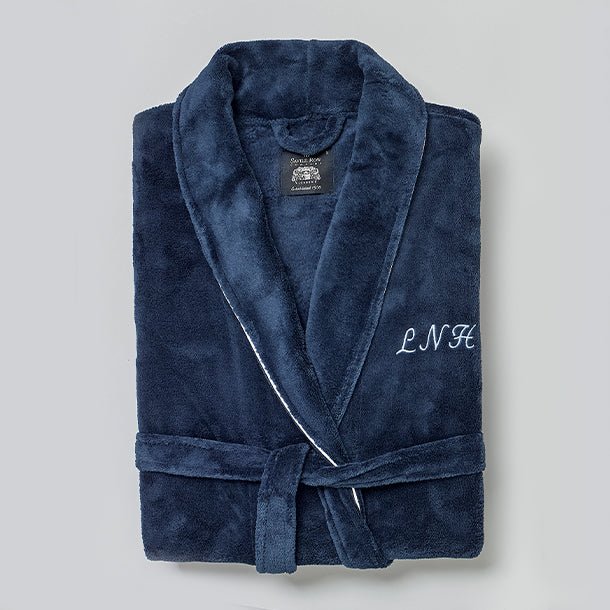 Men's Personalised Dressing Gowns - Savile Row Company Men's Personalised Dressing Gowns - Savile Row Company