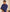 Navy Linen-Blend Classic Fit Casual Shirt