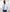 White Sky Blue Stripe Classic Fit Non-Iron Shirt - Single Cuff