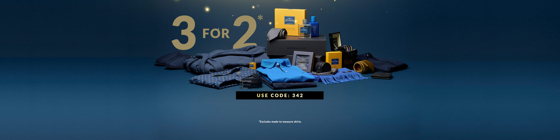 3 FOR 2 with code 342