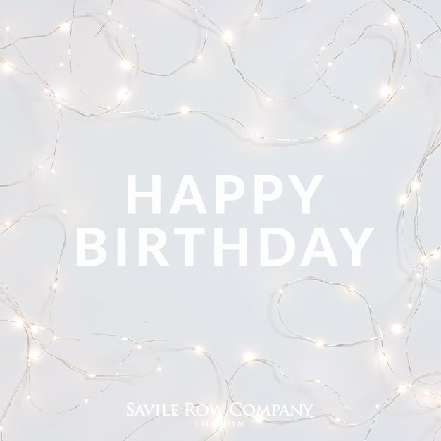Savile Row Co Happy Birthday gift voucher option