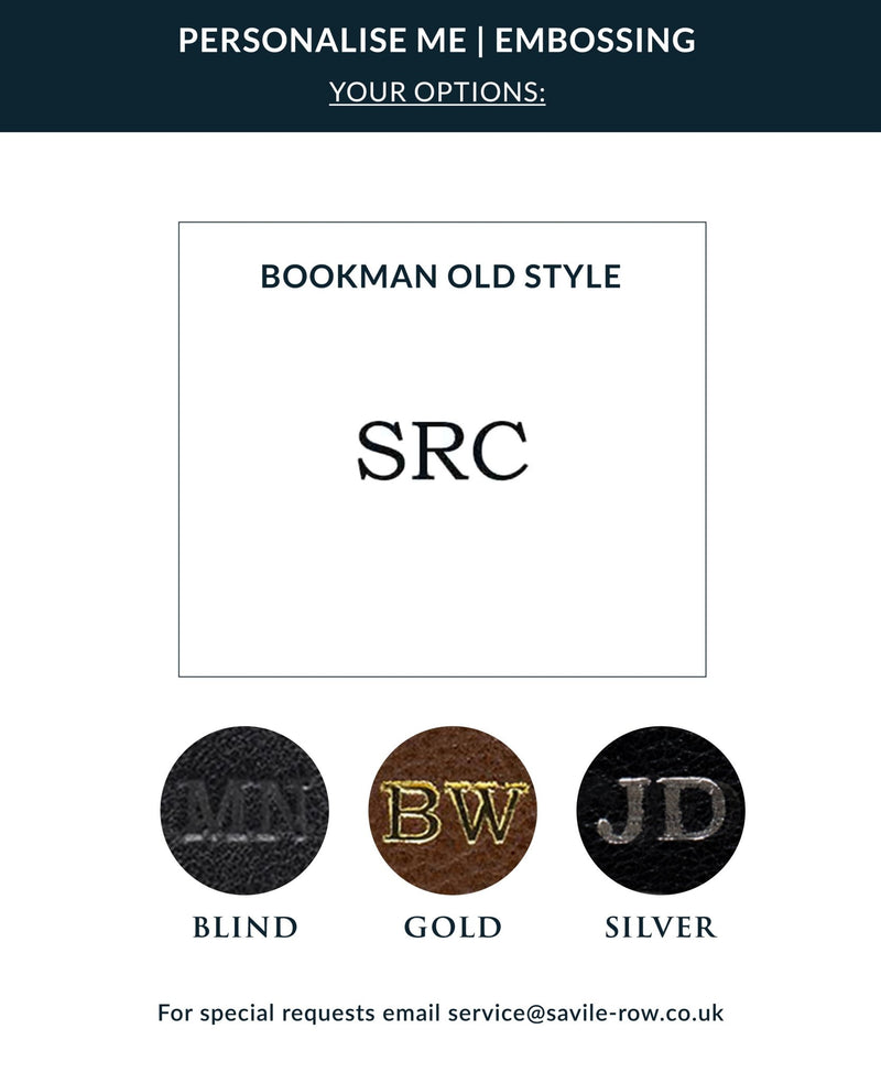 Options for embossing