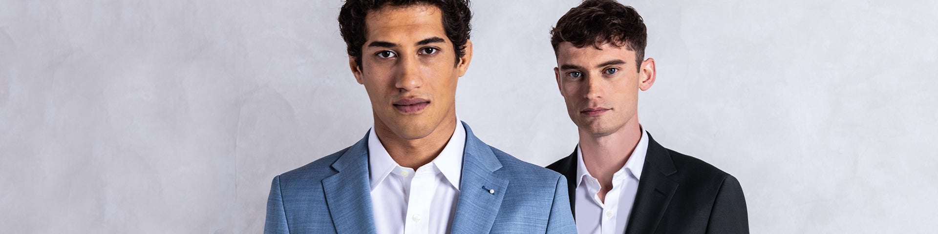 Men's suit hero desktop banner