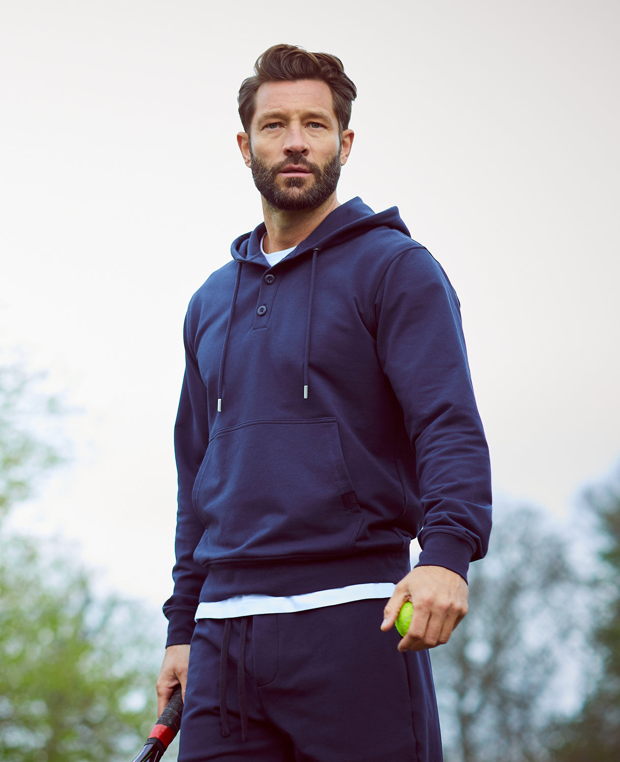Mens activewear hoodie