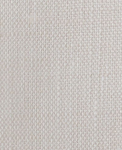 bertram cream linen made to measure shirt fabric detail
