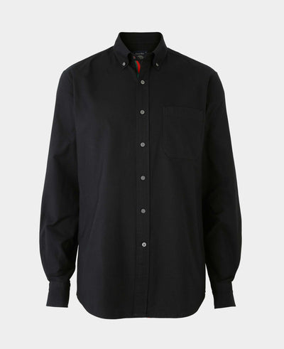 black classic fit button down oxford casual shirt 1410bls Mqn grey