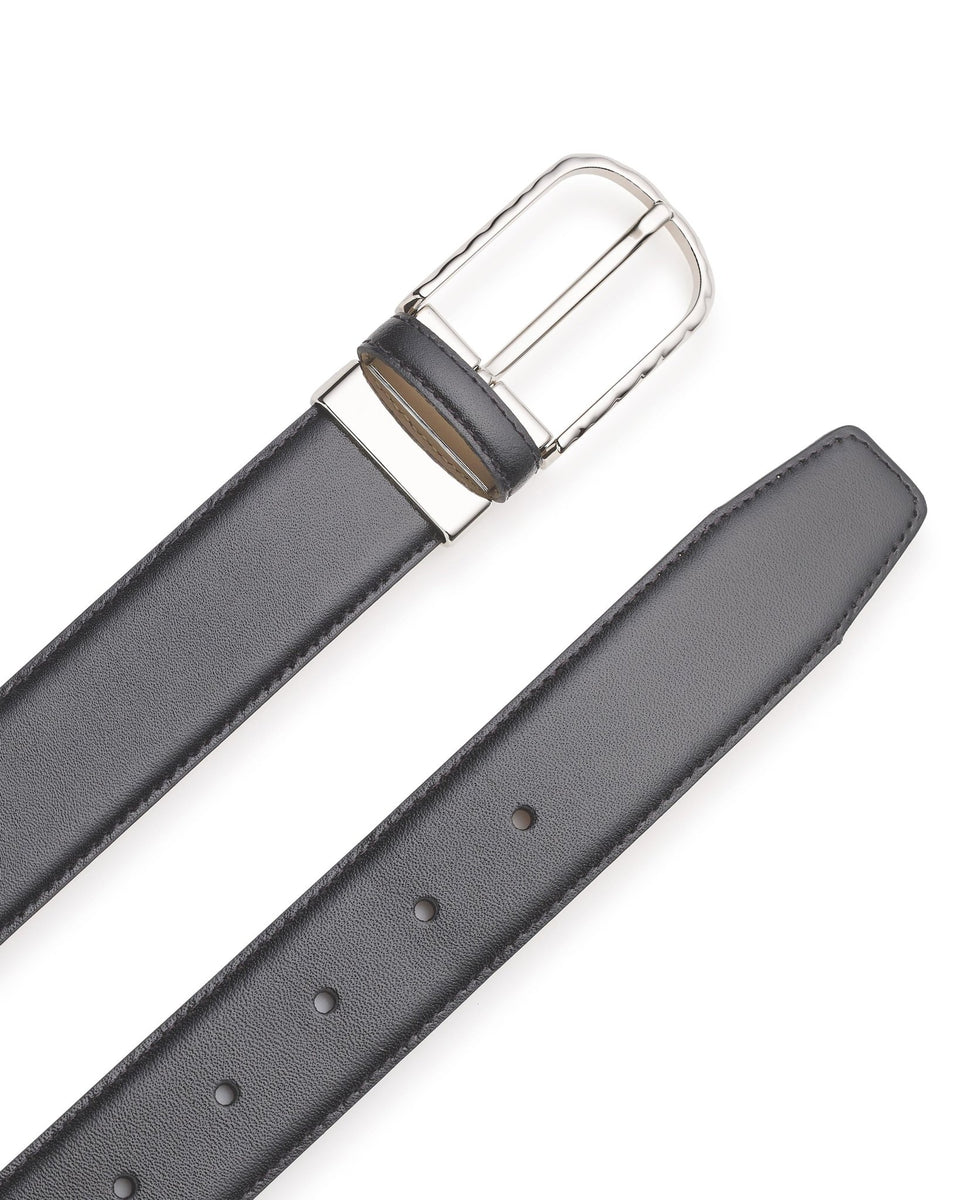 Black Leather Belt, view 1