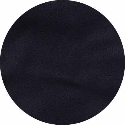 Black Virgin Wool Fringed Scarf
