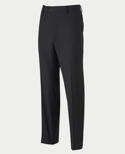 Men's Black Wool Blend Suit Trousers mannequin