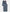 Men's Blue Cotton Paisley Lounge Pants mannequin