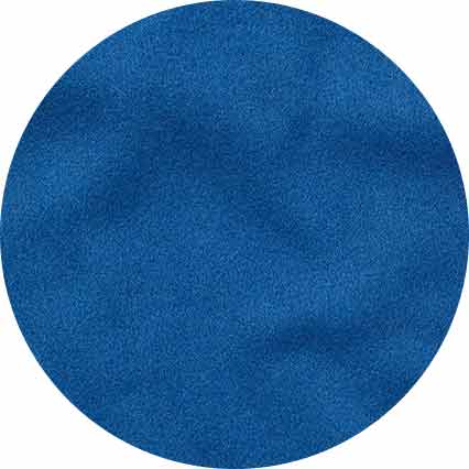 Blue Virgin Wool Fringed Scarf