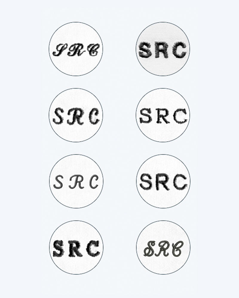 Monogram fonts