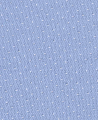 francis blue pinspot dobby made to measure shirt fabric detail