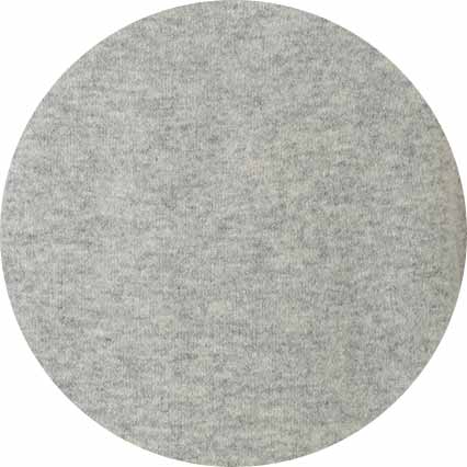light grey merino wool cashmere crew neck jumper mkw565lgy MQN fabric swatch