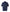 Navy Linen-Blend Classic Fit Short Sleeve Shirt On Mannequin