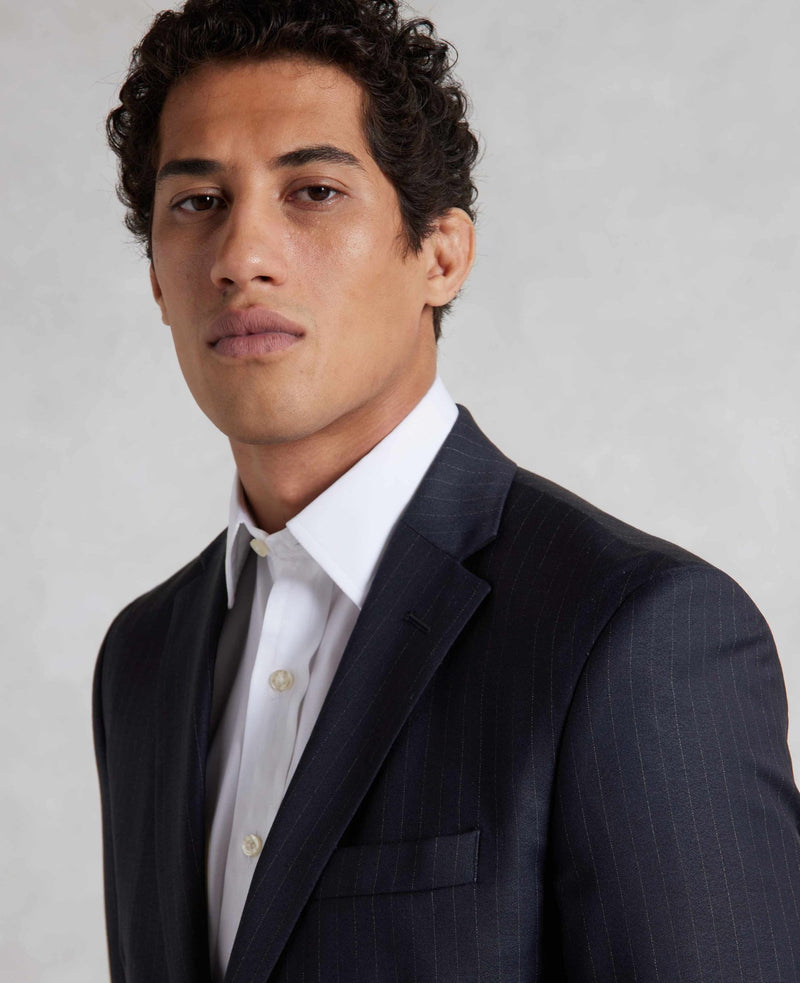 navy stripe tailored suit msuit352nav new model 4