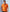 Men's Orange Cotton Pique Short Sleeve Polo Shirt model shot