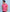 Men's Pink Cotton Pique Short Sleeve Polo Shirt model shot