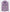 Men's Gingham Check Shirt In Purple