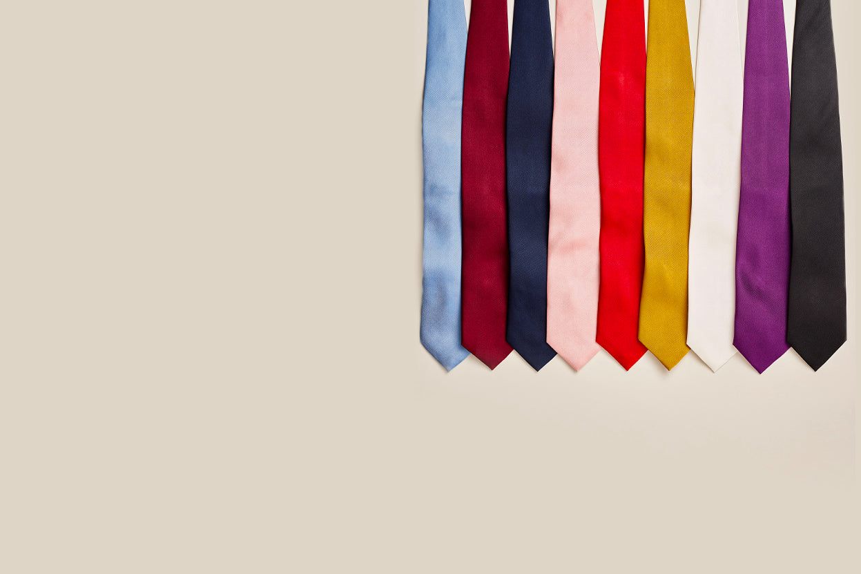 Men's silk tie
