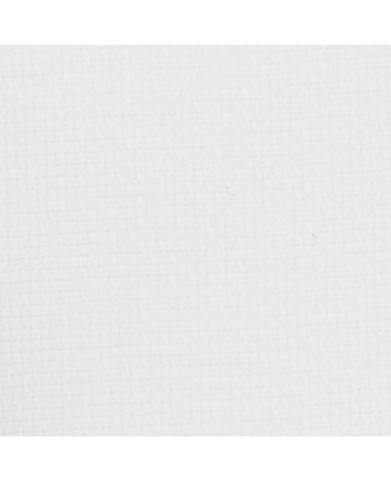 White Micro Dobby Classic Fit Non-Iron Formal Shirt - Single Cuff