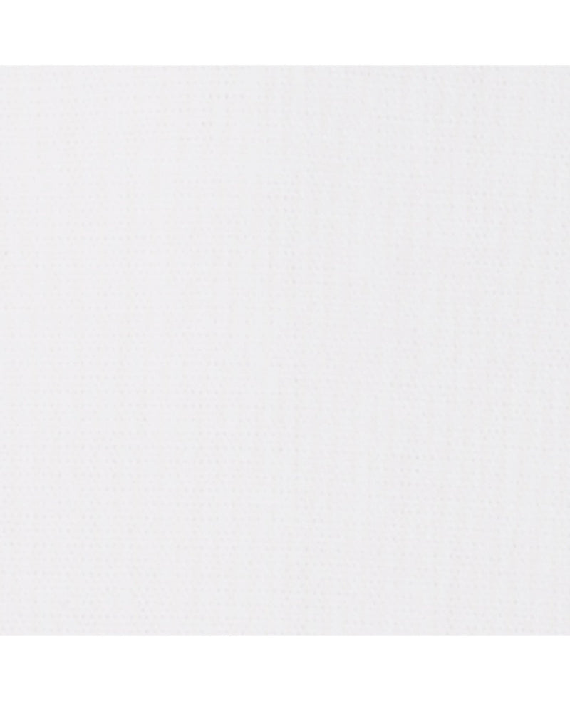 White Slim Fit Cotton Poplin Formal Shirt - Single or Double Cuff