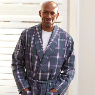 Men's Cotton Dressing Gowns - Savile Row Company
