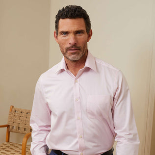 Mens pink shirt