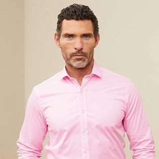 mens pink shirt