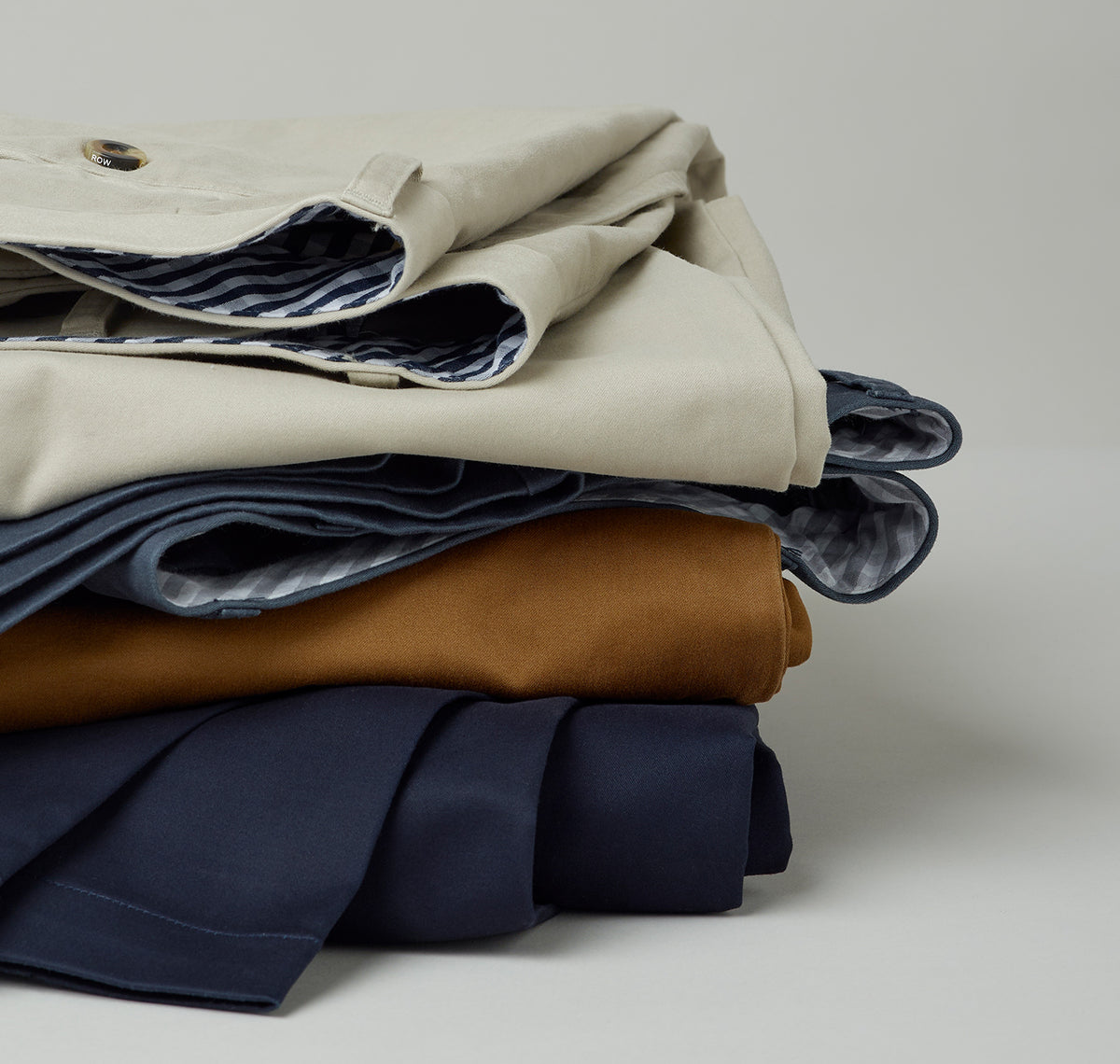Chino Stack Bed Stack Chinos for Men | Savile Row Company
