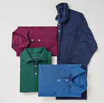 ANY 2 LONG SLEEVE POLOS £75