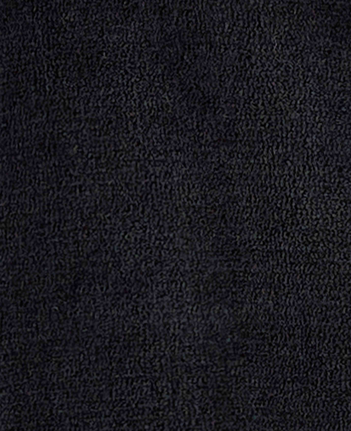 Black Hooded Fleece Dressing Gown