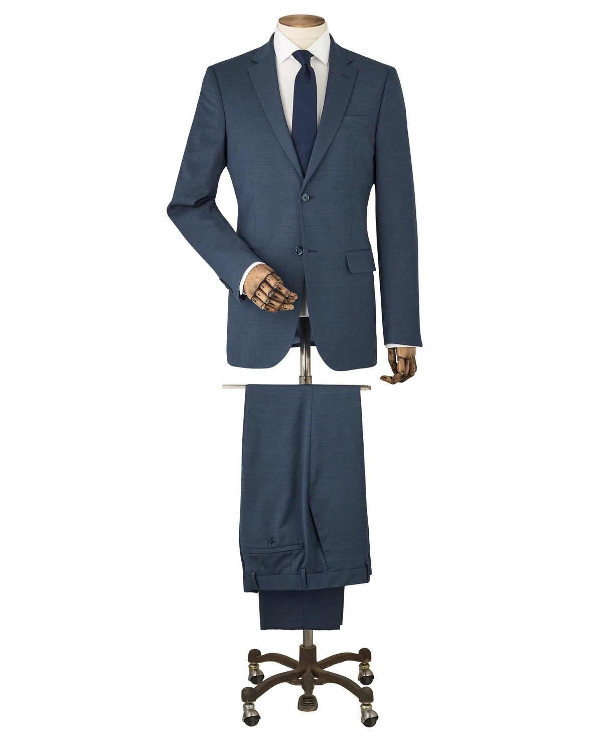 Men's blue suit