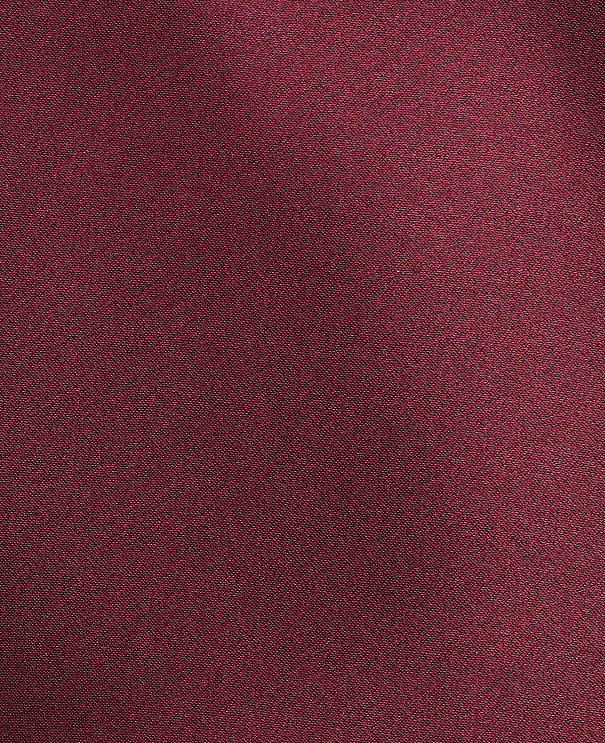 Burgundy Silk Pocket Square