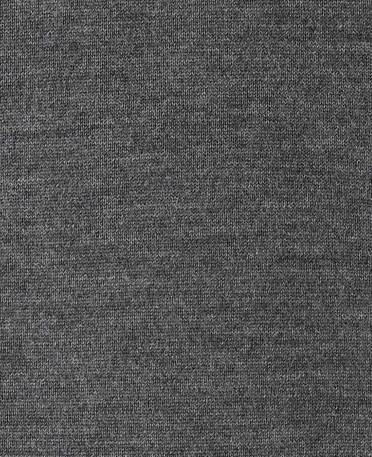 Dark Grey Merino Wool Quarter Zip Jumper