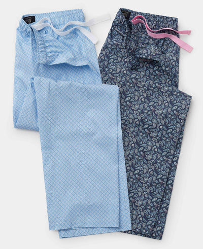 Cotton Printed Lounge Pants Multipack