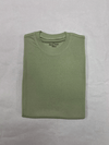 Women's Green Cotton Mix Stretch T-Shirt [RTC]