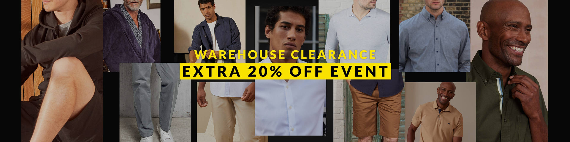 Extra 20% off clearance event