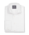 Aubrey White Twill Made-To-Measure Shirt