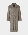 Beige Snuggle Fleece Dressing Gown