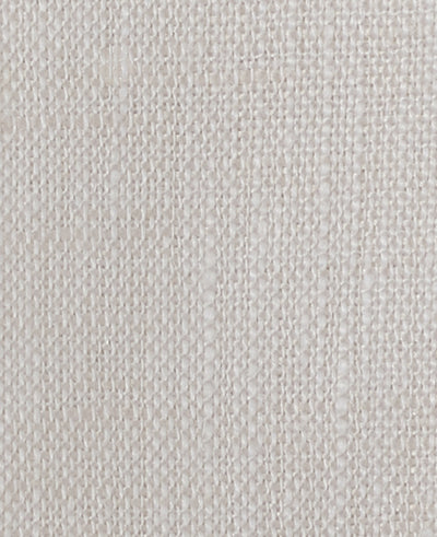 bertram cream linen made to measure shirt fabric detail