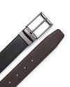 Black Brown Reversible Leather Belt