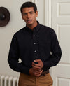 Black Classic Fit Oxford Shirt