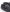 Men's Black Grey Textured Moccasin Slippers topline detail