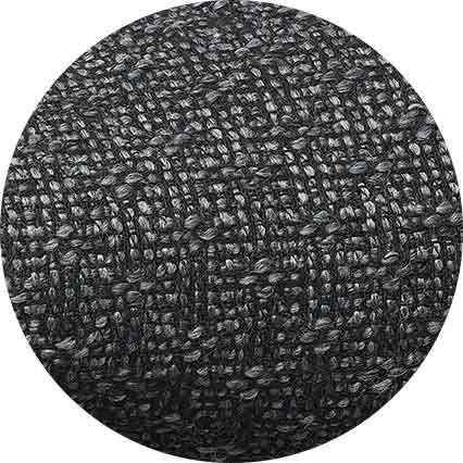 Black Grey Textured Mule Slippers