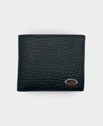 black leather billfold wallet and cardholder gift set mlg1034blk000 front grey