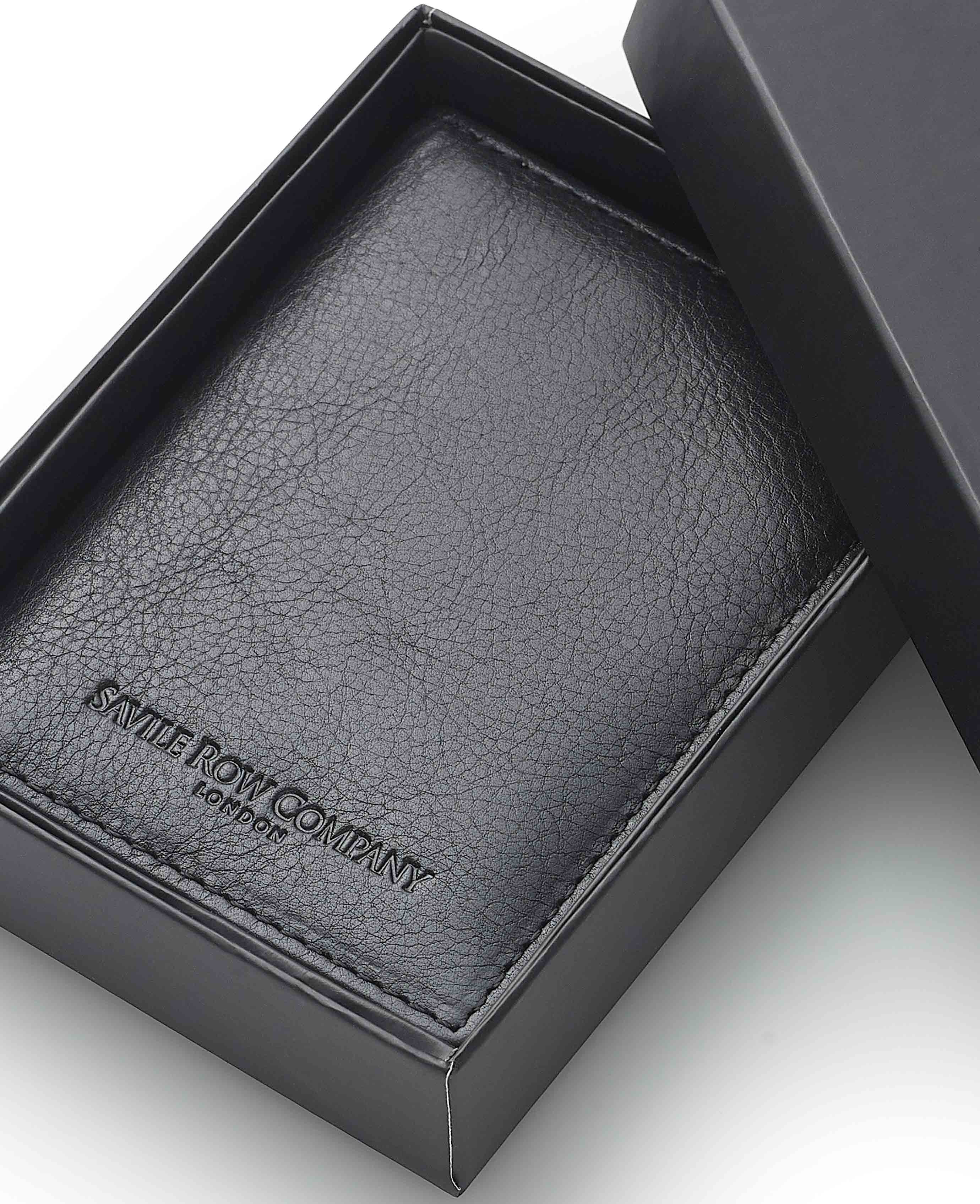 Black Leather Cardholder, view 2