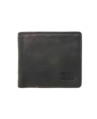Men's Black Leather Coin Wallet