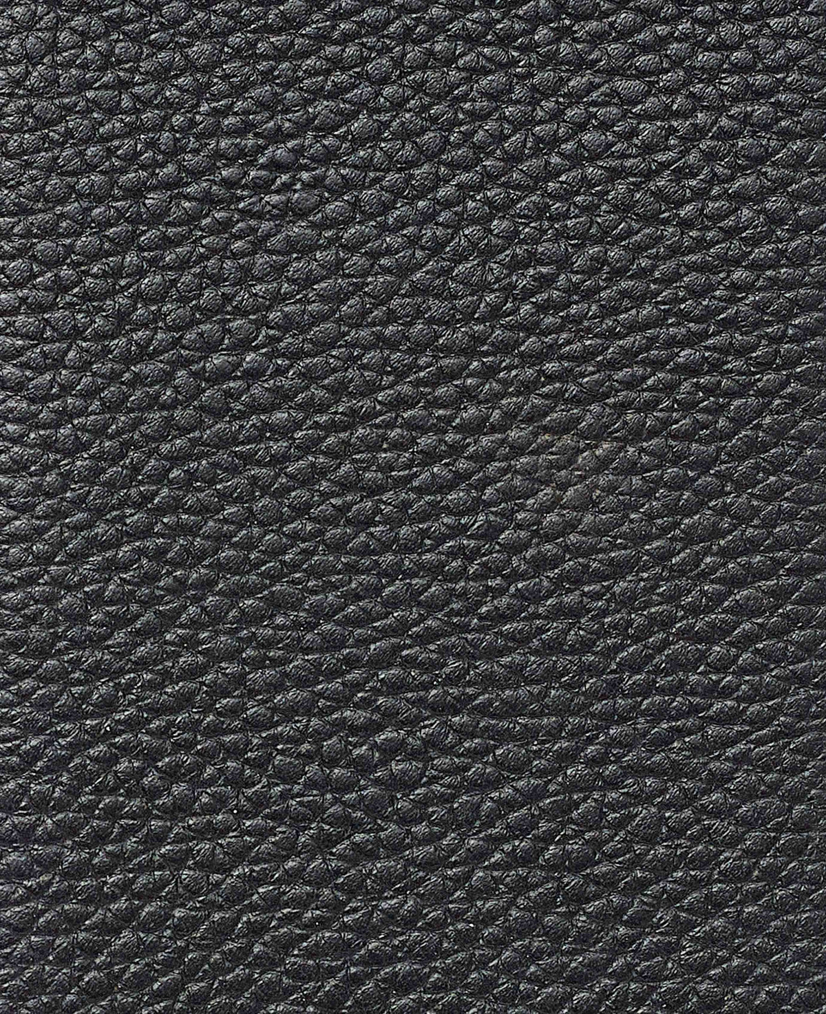 Black Leather Magnetic RFID Slim Wallet